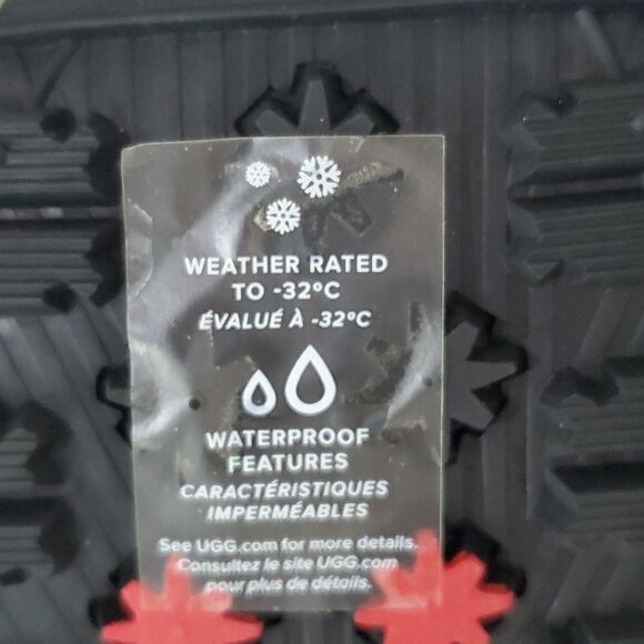 UGG Emmett Waterproof Leather Duckboot Chestnut Men's Size 10 NIB - Picture 9 of 13